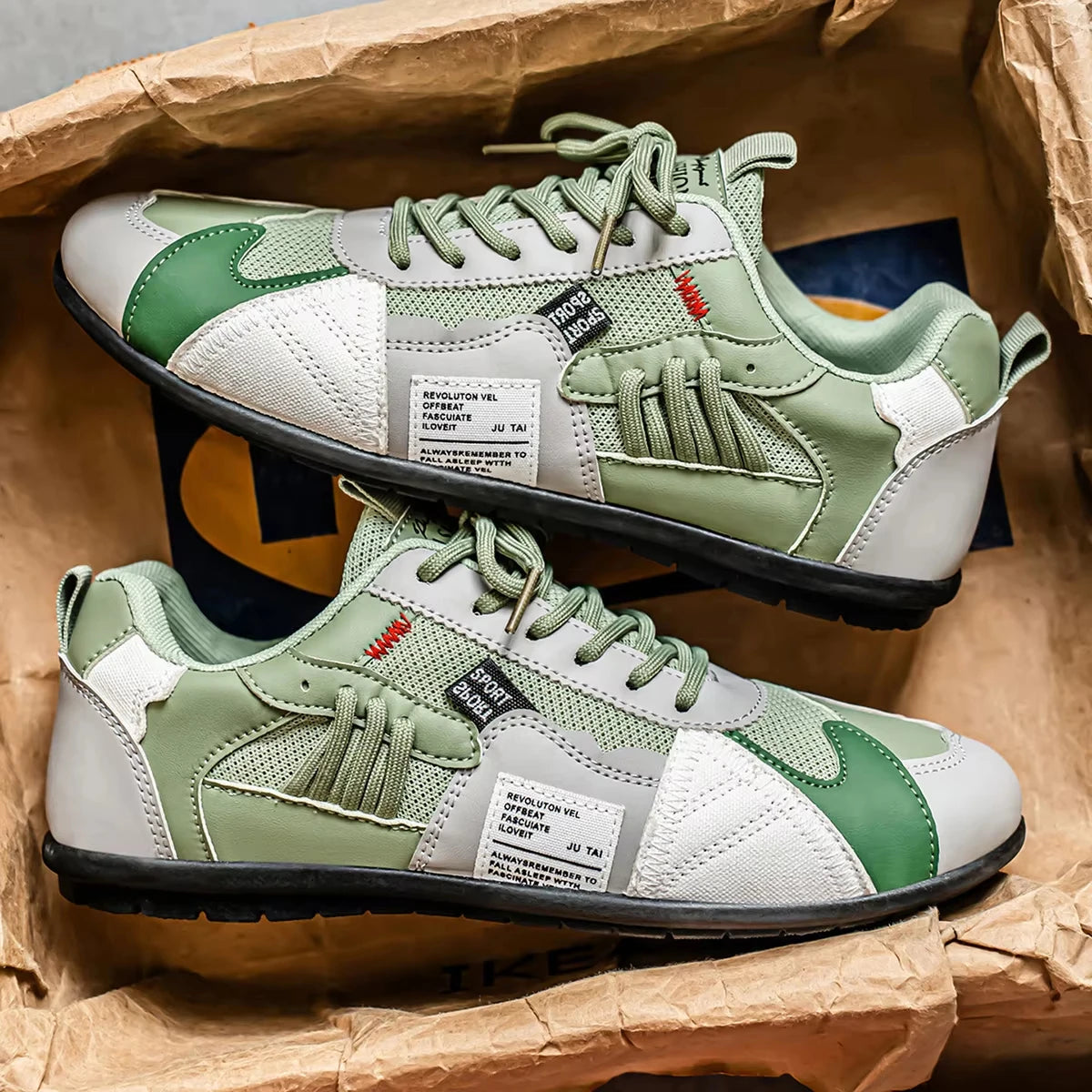 Men's Casual Sports Outdoor Hiking Shoes Trendy Fashion Street Style Comfortable Sneakers