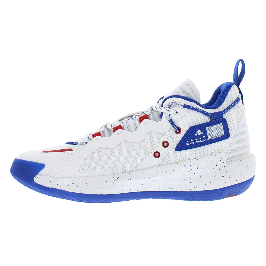 For Unisex Sm Dame 7 Extraply Running Shoes Model GX3460 White/Blue Color Made in Vietnam | 100% Authentic
