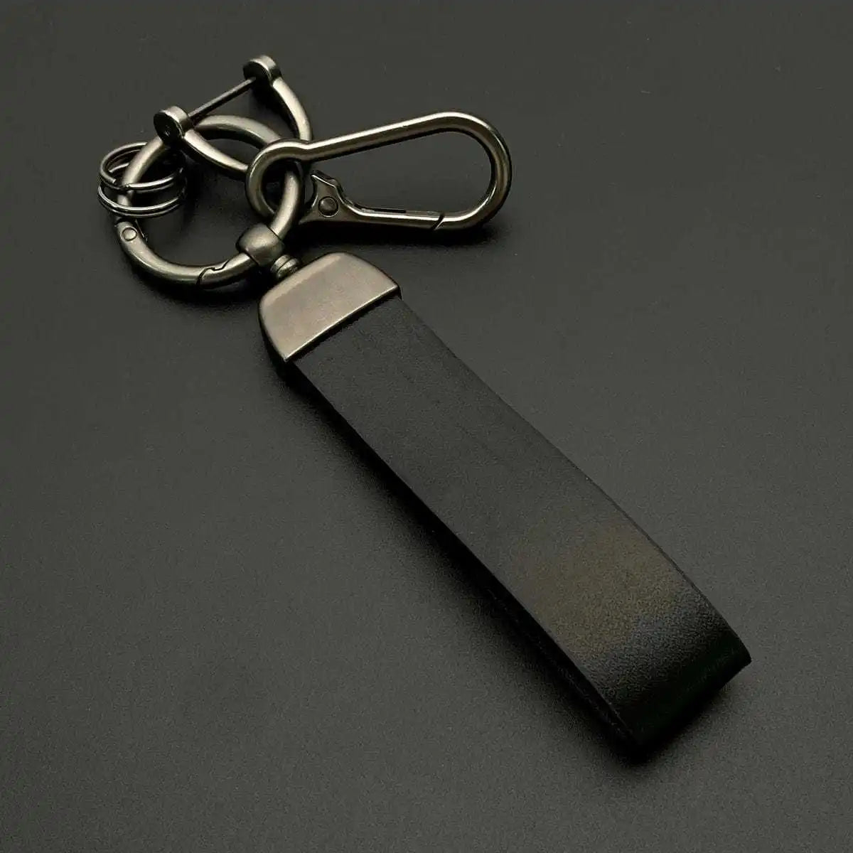 Custom Leather Father Day Dad Gifts Key Ring Camping Hiking Company Package Day BackpackWholesale Chain Bag Car Trinkets Bulk