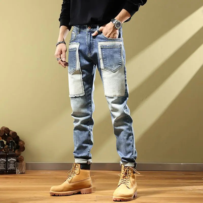 Tapered Harajuku Cowboy Jeans