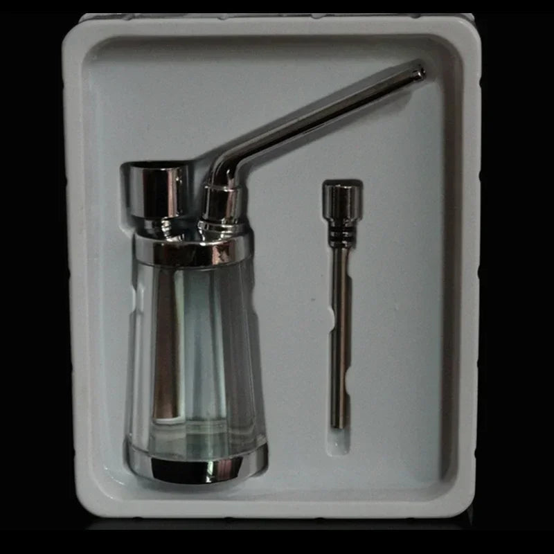 2022 New Popular Bottle Water Pipe Portable Mini Hookah Shisha Tobacco Smoking Pipes Gift of Health Metal Tube Filter smoke