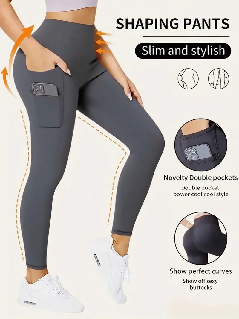 Ultra Stretch Slimming Pocket Yoga Leggings