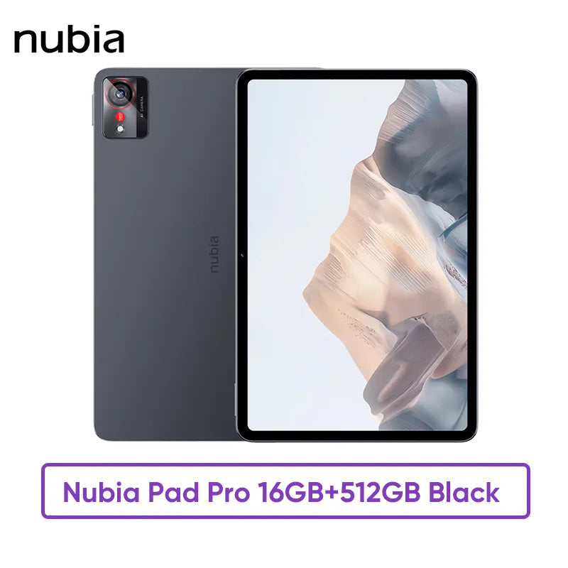 nubia Pad Pro Global Version WIFI Snapdragon 8 Gen 3 10100mAh Battery 66W Fast Charge Tablet 10.9'' 2.8K 144Hz Display