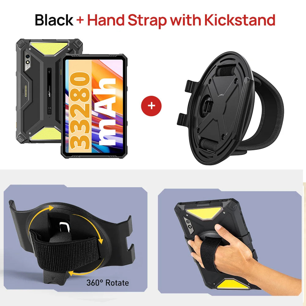 Ulefone Armor Pad 3 Pro Rugged Tablet 33280 mAh MediaTek MT8788 16GB RAM(8+8) 256GB ROM 50MP 10.36"2K Android