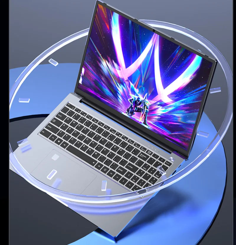 15.6 Inch Laptop PC 8GB LPDDR4 RAM 128GB SSD ROM Windows 10 Computer 4-Core Processor WIFI Intel Celeron N5095 CPU 2.00GHz
