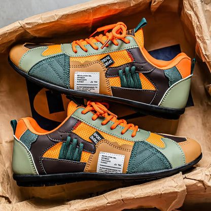 Men's Casual Sports Outdoor Hiking Shoes Trendy Fashion Street Style Comfortable Sneakers