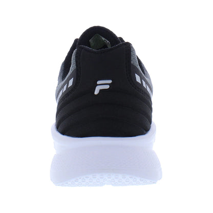 Fila Men's Memory Panorama 8 Running Shoes Black/Grey Color | 100% Authentic