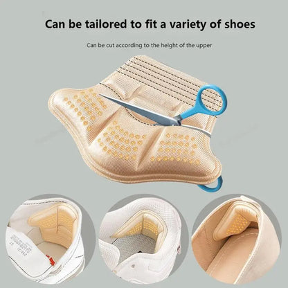 Heel Stickers Heel Protectors Anti-wear Shoe Pads Adjust Size Cushion Inserts for Sneakers High Heels