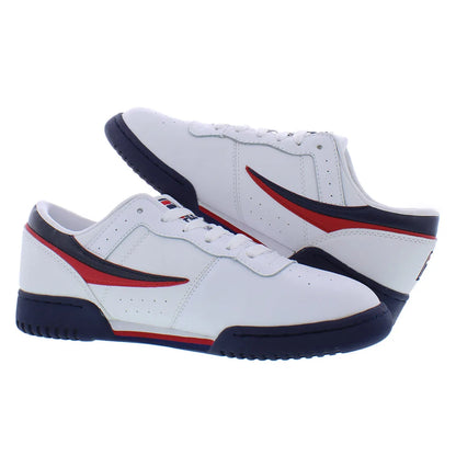 For Original Fitness Men's Sneakers White/Navy/Red Height Increasing Sporty Style Mesh Lining Fashionable Trend Made China