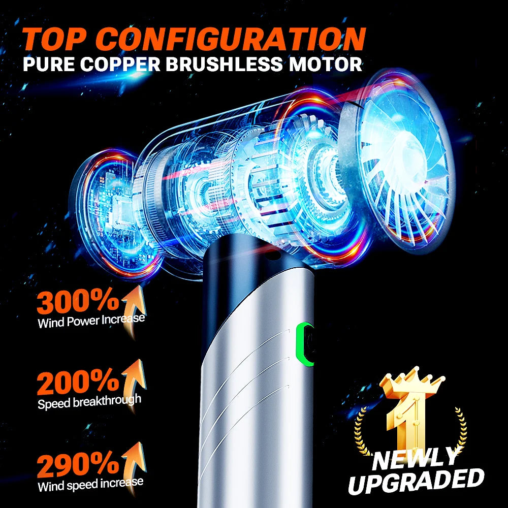 SZUK New Powerful Car Vacuum Cleaner Strong Suction Handheld Cleaning Machine Dust Blower Portable Mini Vacuum Cleaner for Cars