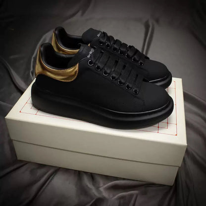 Women's Oversized White Shoes Alexander Leather Platform Sneakers Top Quality Unisex Casual Skateboard Shoes