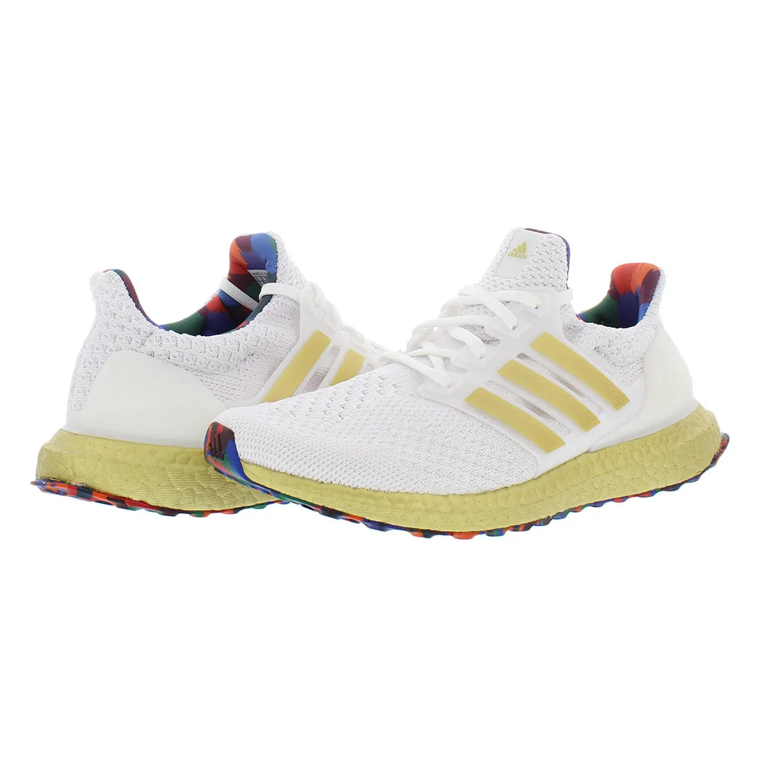 For Ultraboost 5.0 DNA Women's Running Shoes Cloud White/Gold Metallic/Chalk White Color Made in China | 100% Authentic