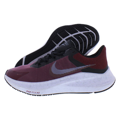 For Women's Zoom Winflo 8 Running Shoes Color Dark Beetroot/Dark /Black Made in China | 100% Authentic