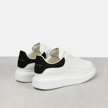 Women's Oversized White Shoes Alexander Leather Platform Sneakers Top Quality Unisex Casual Skateboard Shoes