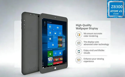 8GB RAM 128GB ROM 8" AR2 Windows 10 Tablet PC WIFI Bluetooth x5-Z8350 Quad Core 1280 x 800IPS Dual Cameras