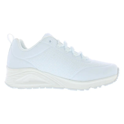 Juno-Linked Core Womens White Shoes  Core Walking Shoes Womens White Sneakers | 100% Authentic