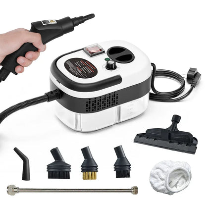 Steam Cleaner High Temperature Pressure Washer with Remote control Steam Cleaning Machine For Home Kitchen Hood Car 2500W
