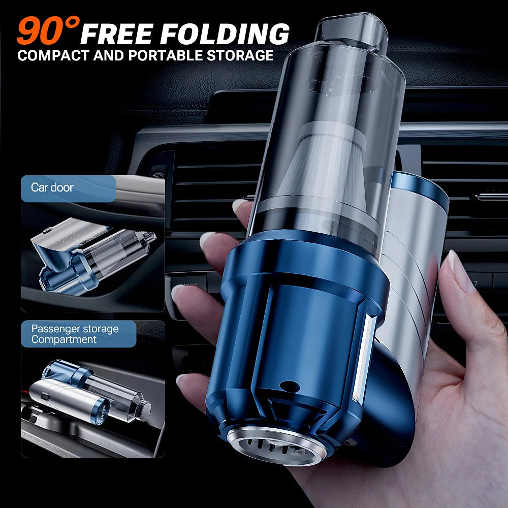 SZUK New Powerful Car Vacuum Cleaner Strong Suction Handheld Cleaning Machine Dust Blower Portable Mini Vacuum Cleaner for Cars