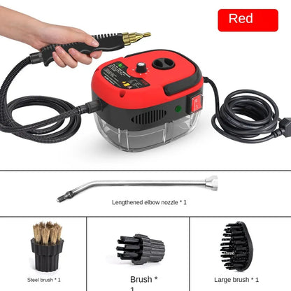 Steam Cleaner High Temperature Pressure Washer with Remote control Steam Cleaning Machine For Home Kitchen Hood Car 2500W