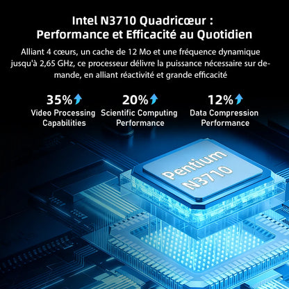 Laptop 15.6 INCH 8 Go RAM Go SSD Celero N N3450 CPU PC Portable student FHD IPS with Wi-FI 5 Bluetooth