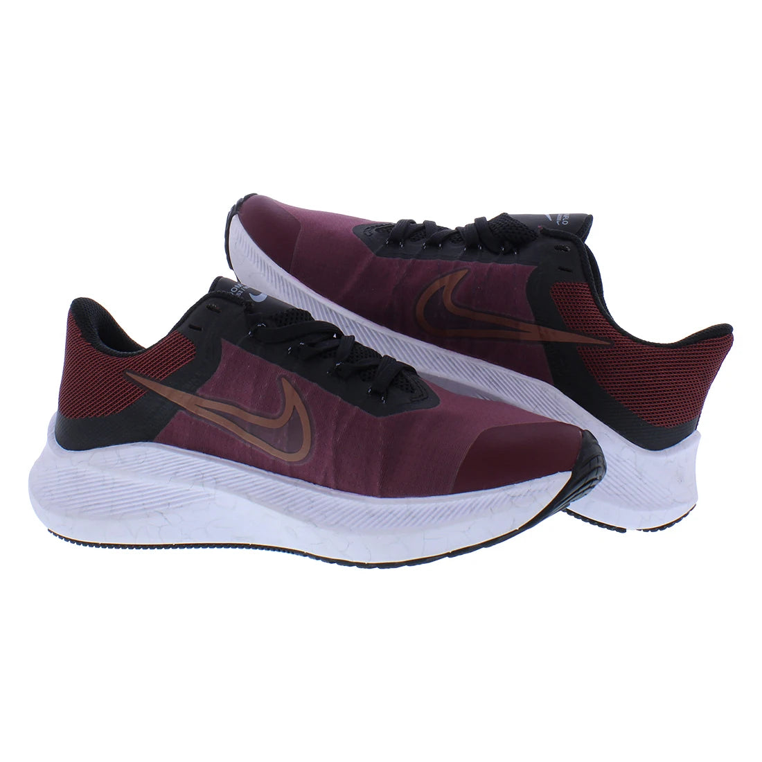 For Women's Zoom Winflo 8 Running Shoes Color Dark Beetroot/Dark /Black Made in China | 100% Authentic