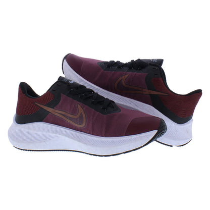 For Women's Zoom Winflo 8 Running Shoes Color Dark Beetroot/Dark /Black Made in China | 100% Authentic
