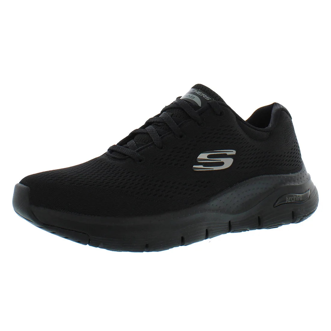 For Arch Fit Big Appeal Women's Black Walking Shoes Comfortable Fashionable Sneakers Made in China | 100% Authentic