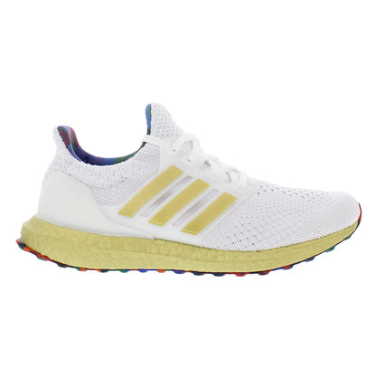 For Ultraboost 5.0 DNA Women's Running Shoes Cloud White/Gold Metallic/Chalk White Color Made in China | 100% Authentic