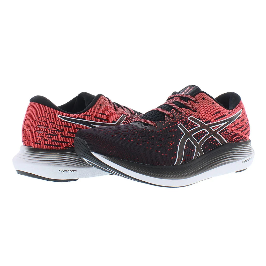 For Evoride 2 Women's Black Orange Running Shoes Model 1012A891003 | 100% Authentic