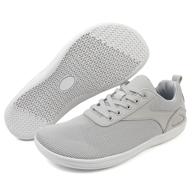 Unisex Wide Barefoot Sneakers Minimalist Outdoor Trail Running Shoes Lightweight Breathable Walking Shoes for Women