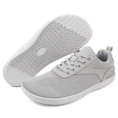 Unisex Wide Barefoot Sneakers Minimalist Outdoor Trail Running Shoes Lightweight Breathable Walking Shoes for Women