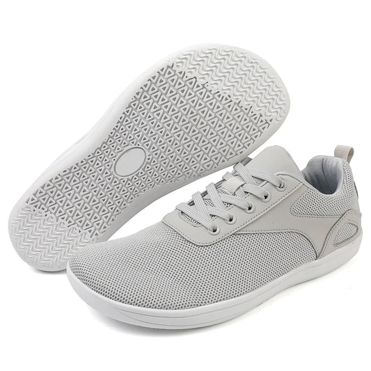 Unisex Wide Barefoot Sneakers Minimalist Outdoor Trail Running Shoes Lightweight Breathable Walking Shoes for Women