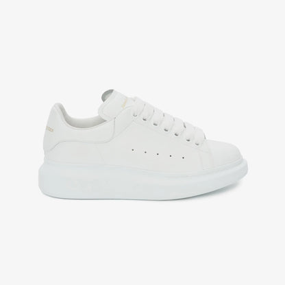 Women's Oversized White Shoes Alexander Leather Platform Sneakers Top Quality Unisex Casual Skateboard Shoes