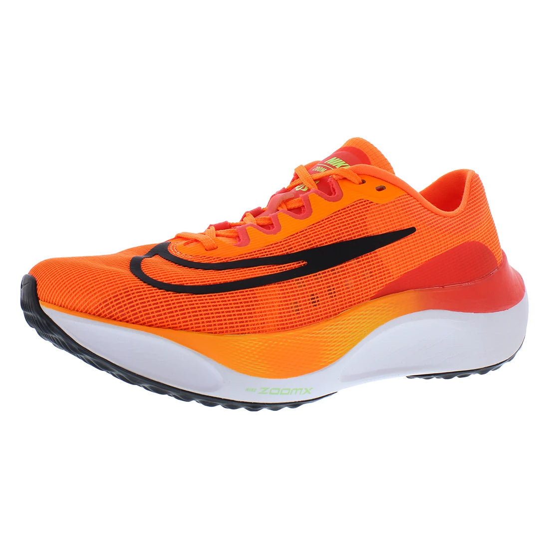 For Zoom Fly 5 Men's Running Shoes Total Orange Black DM8968800 China 100% Authentic