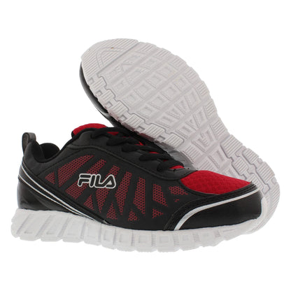 Fila Blast Runner 2 Kid's Running Shoes Black/Red Color | 100% Authentic