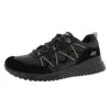 Bobs Squad 3 Zigzag Swagger Women's Sporty Court Sneakers Black with Soft Mesh Lining and PU Insole | 100% Authentic