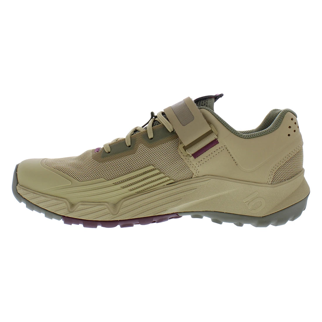 For Men's 5.10 Trailcross Clip-In Sneakers Beige Tone/Blue Rush/Orbit Green for Summer EVA/TPU/Mesh Insole Boxed Model
