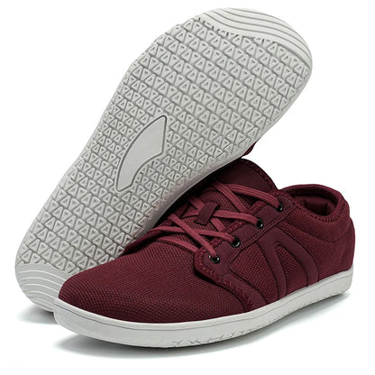 Unisex Wide Barefoot Sneakers Minimalist Outdoor Trail Running Shoes Lightweight Breathable Walking Shoes for Women