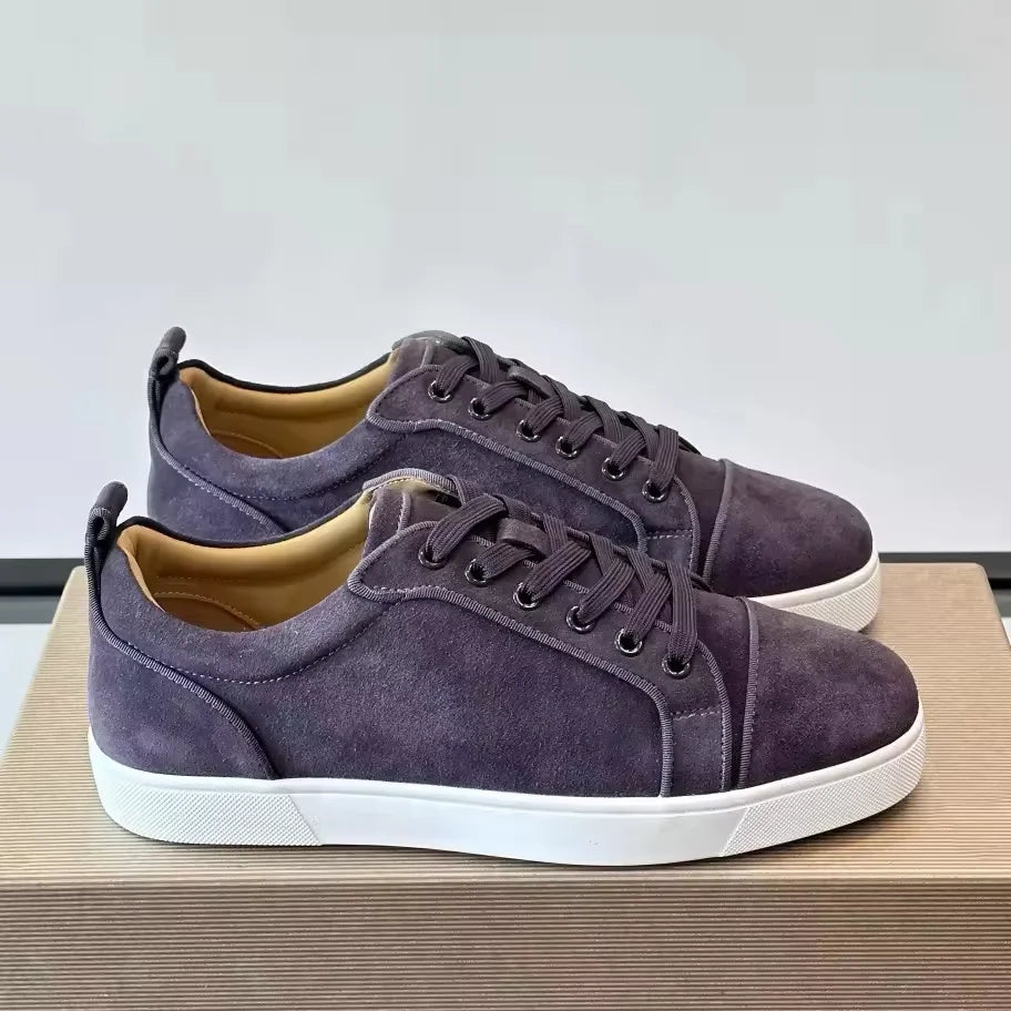 High-quality Men's and Women's Red-soled Sports Shoes with Anti-slip Properties Trendy Design Red Bottoms for Men Shoes