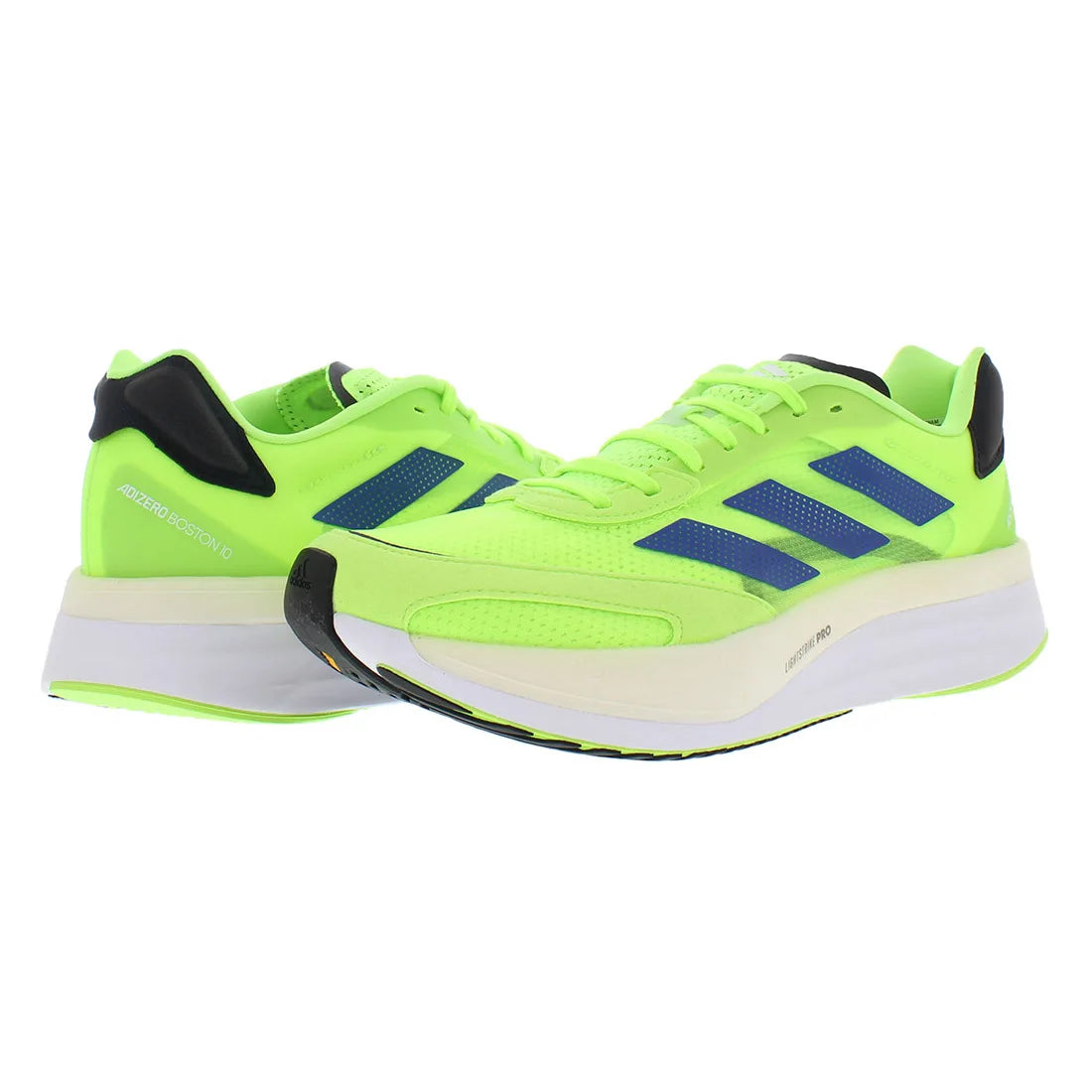 For for Boston 10 Men's Running Shoes Neon Blue Color | 100% Authentic Made in Vietnam Model H67514