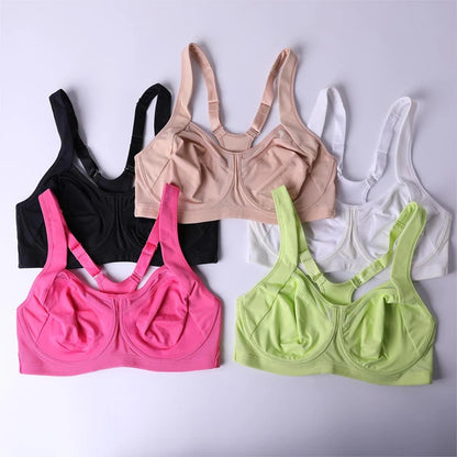 Full Cup Underwire Push Up Sports Bra