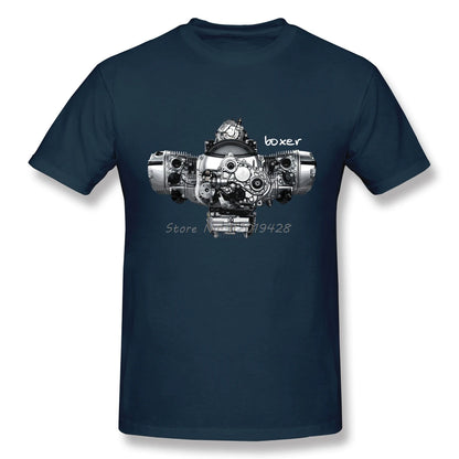 Boxer Engine R1200gs 1200 Gs R Adventure R1200rt Rt R R1200r Summer Tops For Man Cotton Fashion Family T Shirts Tee Gift
