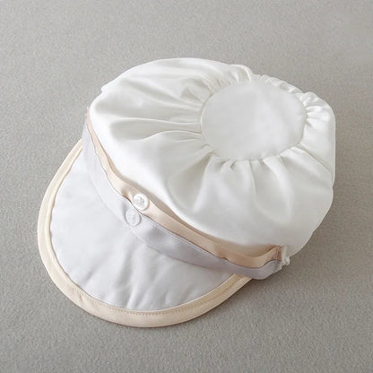 Baby Boy Baptism Romper Set with Hat – 3-24M