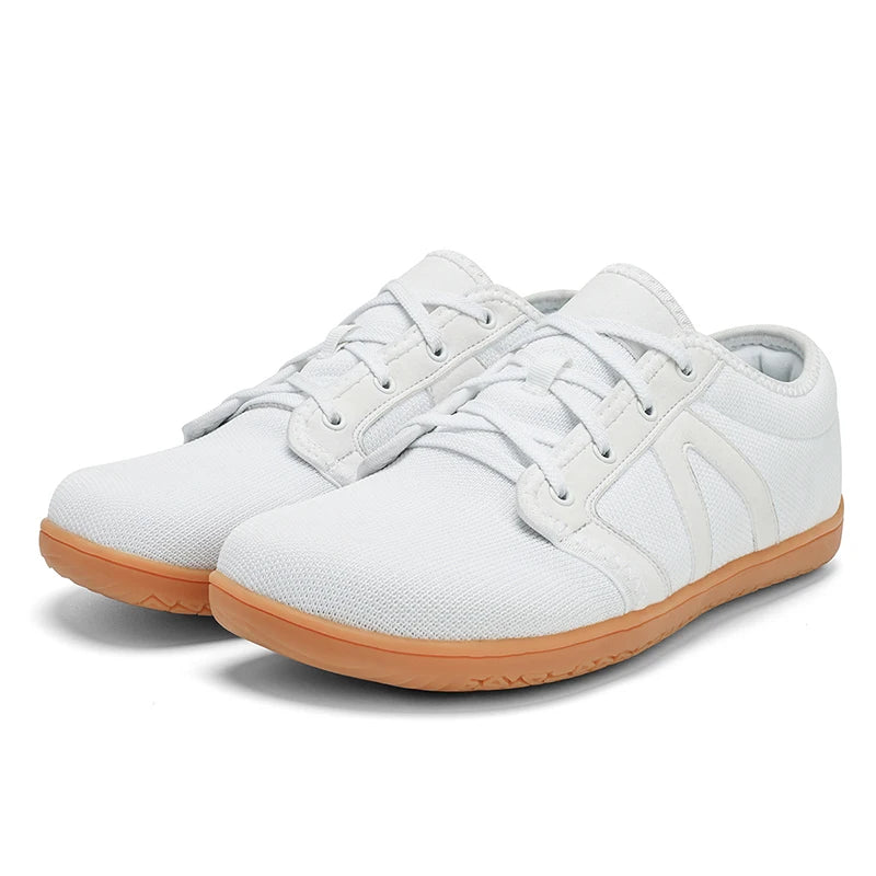 Unisex Wide Barefoot Sneakers Minimalist Outdoor Trail Running Shoes Lightweight Breathable Walking Shoes for Women
