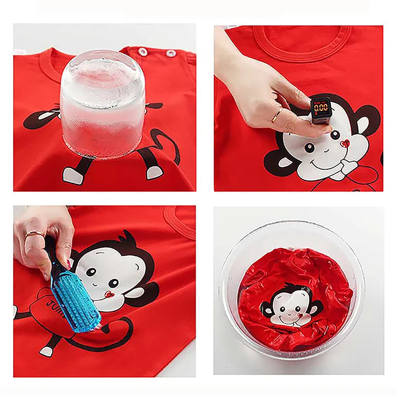 Cartoon Cotton Baby T-Shirt & Shorts Set