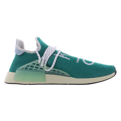 For Originals Pw Hu for Men's Shoes Emerald/Egret Size 5 Custom Sport Sneakers Spring/Summer with EVA & Mesh Vietnam