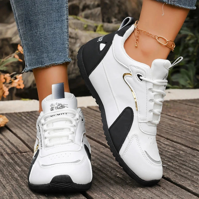 Men's Designer Sneakers Leather Waterproof Casual Sports Shoes Couples Skateboard Shoes