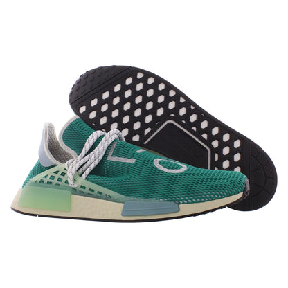 For Originals Pw Hu for Men's Shoes Emerald/Egret Size 5 Custom Sport Sneakers Spring/Summer with EVA & Mesh Vietnam