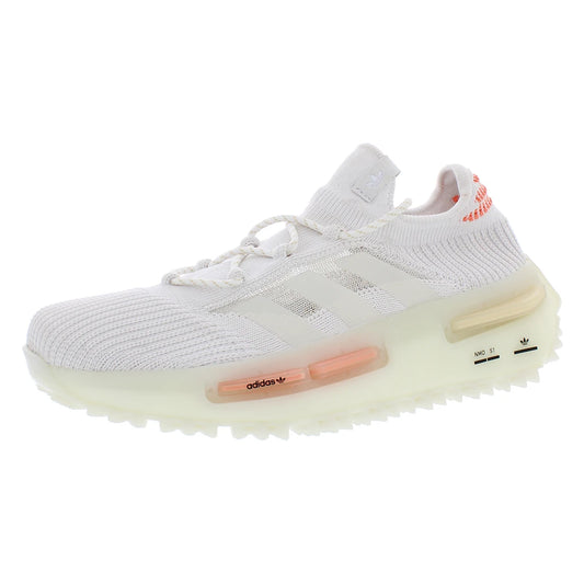For for S1 Women's Running Shoes White/Coral Color Vietnam Model MSS-HQ4465 | 100% Authentic
