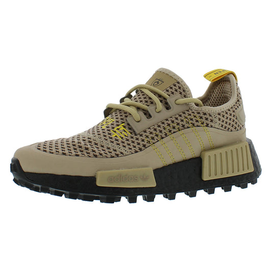 For for R1 Men's Running Shoes Trace Khaki/Hazy Yellow/Core Black Color Vietnam Made Model MSS-GX1208 | 100% Authentic